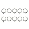 Castorama 10 Anneaux Pour Barre à Rideau Olympe GoodHome ⌀28 mm Gris ﻿soldes 5