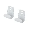 site en ligne Castorama 2 Supports Plafond Pour Barre à Rideau Milet GoodHome Blanc 5