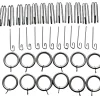 Castorama Accessoires De Fixation à Rideaux GoodHome Athenes Argent pas cher en ligne 7