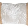 boutique Castorama Coussin Banana Deco&Co Blanc Et Beige L.50 X L.30 Cm 7