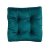 De super promotions disponibles Castorama Coussin De Sol Vally L.50 X L.50 X Ep. 8 Cm Velours Bleu 5
