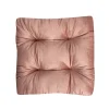 Castorama Coussin De Sol Vally L.50 X L.50 X Ep. 8 Cm Velours Rose Vente 5