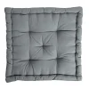 Authentic Original licence Castorama Coussin De Sol Zavia 50 X 50 X 8 Cm Gris 7