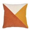 Castorama Coussin Effet Velours GoodHome Orozco 45 X 45 Cm Orange Large choix en ligne 5