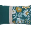 boutique en ligne Castorama Coussin Indiana à Pompons Deco&Co Vert Pin L.50 X L.30 Cm 7