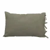 économies garanties Castorama Coussin Lin Lave Chêne 40 X 60 Cm 7