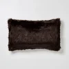 magasin solde Castorama Coussin Solitaire Marron 30 X 50 Cm 5