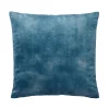 REMISE allant Castorama Coussin Uni 45 X 45 Cm GoodHome Bleu 5