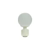 l'unique style Castorama Embout Boule Pour Barre à Rideau GoodHome En Verre 19 mm Anafi Blanc 5
