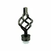 Castorama Embout Sauge Pour Barre à Rideau GoodHome 28 mm Kimlos Noir excellent qulity 5