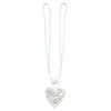 soldes ligne Castorama Embrasse Coeur En Osier Blanc 5