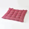 Boutique Castorama Galette De Chaise GoodHome Tiga Rouge 45 X 45 Cm 7