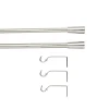 excellent qulity Castorama Kit De Tringle à Rideau Embout Bouchon Olympe GoodHome 120/210 Cm, ⌀19mm Chrome 5