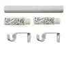 Castorama Kit De Tringle à Rideau Extensible Embout Bouchon Anafi GoodHome 120/210 Cm, Ø16/19mm Blanc meilleure qualité 5