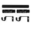 qualité supérieure Castorama Kit De Tringle à Rideau Extensible Embout Bouchon Araxos GoodHome 120/210 Cm Ø16/19 Mm Noir 5