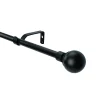 Castorama Kit De Tringle à Rideau Extensible Embout Boule Araxos GoodHome 200/330 Cm, Ø16/19 Mm Noir boutiqued pas cher 7