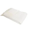 shopping pas cher Castorama Plaid Effet Laine Shenty 12.7x18cm Blanc 5