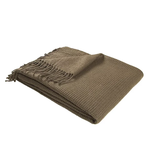 soldes en ligne Castorama Plaid Effet Laine Shenty 12.7x18cm Vert Olive 1