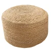 boutique en france Castorama Pouf Rond Jute Tressé Deco&Co Ø40 X H.30cm 7