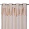 Castorama Rideau Intérieur Effet Lin Motif Géométrique Beige GoodHome L. 260 Cm X L. 140 Cm Les achats en ligne 7