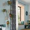 fashioniable Castorama Rideau Mokau GoodHome L.140 X H.260 Cm Bleu 7
