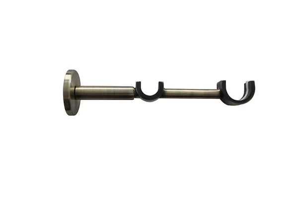 Castorama Support Universel Long Pour Barre à Rideau Double GoodHome Antiki Doré économies garanties 1