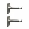 en ligne Castorama Support Universel Pour Barre à Rideau Pour Trous Existants GoodHome Ikaria Gris 7