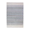vente en ligne Castorama Tapis Graphic Optique Blanc Bleu 100 X 150 Cm 5