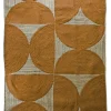 Castorama Tapis Jute Diabolo Curry Deco&Co L.230 X L.160 Cm boutique pas cher 5