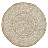 Castorama Tapis Jute Imprimé Deco&Co Blanc Naturel Ø120 Cm Nouvelle Collection 7
