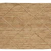 Castorama Tapis Jute Naturel Surpiqué Croisillons 120×180 Cm boutique en ligne 5