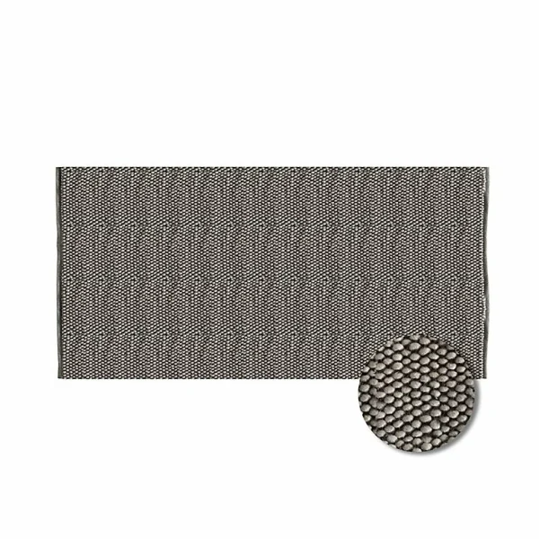 Meilleur Service Castorama Tapis Tricot 100 X 150 Cm Gris 1