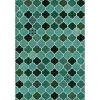 magasin paris Castorama Tapis Vinyle Motif Arabesques Vertes L.95 X L.66 Cm X Ep. 2 Mm 5