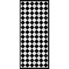 Castorama Tapis Vinyle Motif Carreaux De Marbre Noirs Et Blancs L.116 X L.49,5 Cm X Ep. 2 Mm grande popularité 5