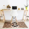 Castorama Tapis Vinyle Motif Chevrons Imitation Parquet Noyer L.95 X L.66 Cm X Ep. 2 Mm a Prix Discount 5