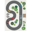 Castorama Tapis Vinyle Motif Circuit De Voiture L.95 X L.66 Cm X Ep. 2 Mm REMISE 7