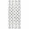 Castorama Tapis Vinyle Motif Mosaïque Blanc, Noir Et Gris L.116 X L.49,5 Cm X Ep. 2 Mm Nouvelle Collection 5