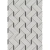 Castorama Tapis Vinyle Motif Traits Graphiques Superposés Noir Et Blanc L.95 X L.66 Cm X Ep. 2 Mm Pas Cher Magasin Soldes 7