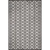 mode pas cher Castorama Tapis Vinyle Motif Triangles, Hexagones Blanc, Noir Et Gris L.148,5x L.98 Cm X Ep. 2 Mm 7