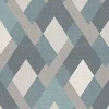 exclusivement disponibles Castorama Tapis Vinyle Prisma Bleu Gris 49,5 X 116 Cm 7