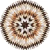 Castorama Tapis Vinyle Rond Motif Chevrons Naturels & Bois ⌀99cm X Ep 2mm Couleurs variées 7