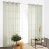 Castorama Voilage Cordola Vert L.140 X H. 240 Cm magasin paris 5