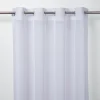Castorama Voilage GoodHome Damak Blanc 140 X 260 Cm pas cher en ligne 5
