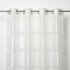 Castorama Voilage GoodHome Dokkle Blanc 140 X 300 Cm Meilleur Service 7