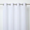 marques pas cher Castorama Voilage GoodHome Huka Blanc 140 X 260 Cm 5