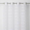 Castorama Voilage GoodHome Wakea Blanc 140 X 260 Cm livraison la plus rapide 5